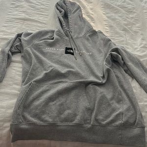 The North Face Gray Hoodie XL